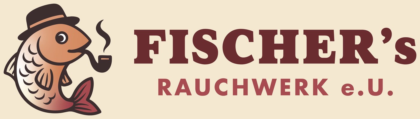Fischer's Rauchwerk e.U. – Tabaktrafik in Wien, Logo mit rauchendem Fisch